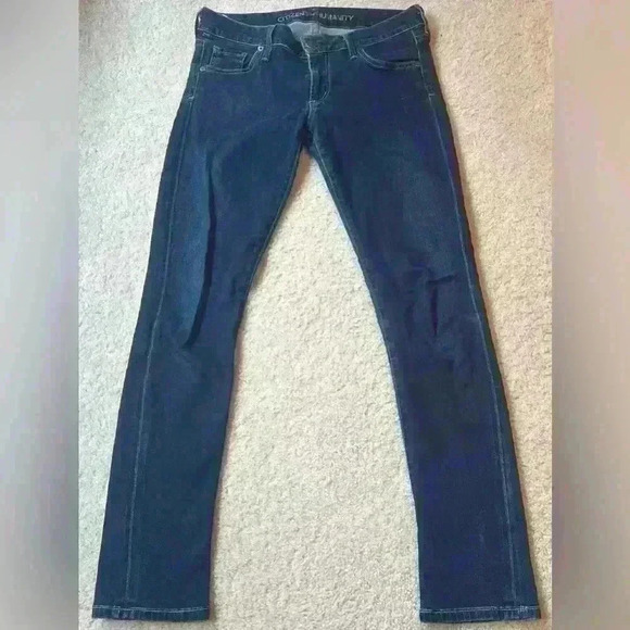 Citizens of Humanity Skinny Dark-wash Jeans Size 28 - Picture 1 of 6